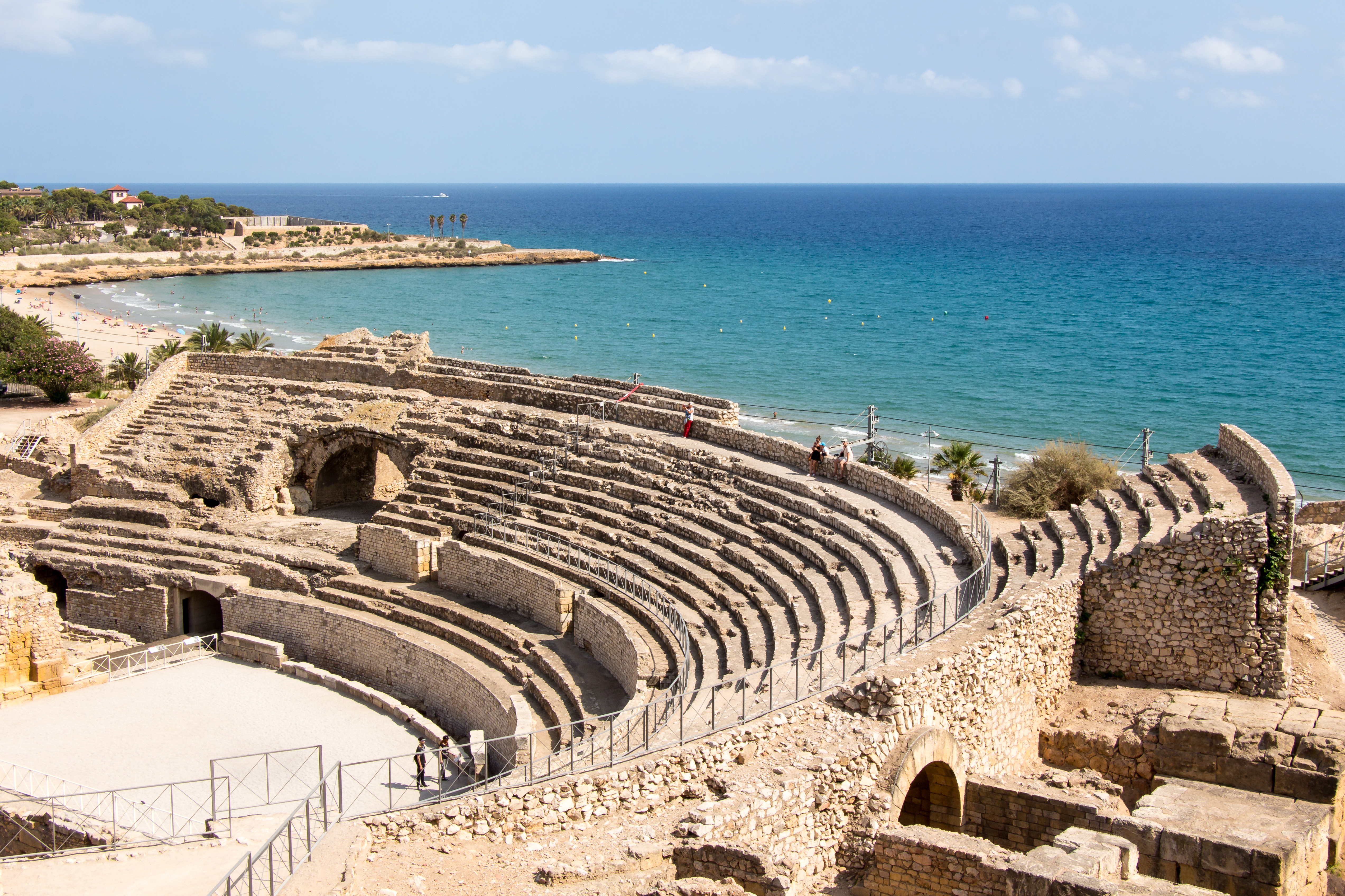 Vista del anfiteatro de Tarragona